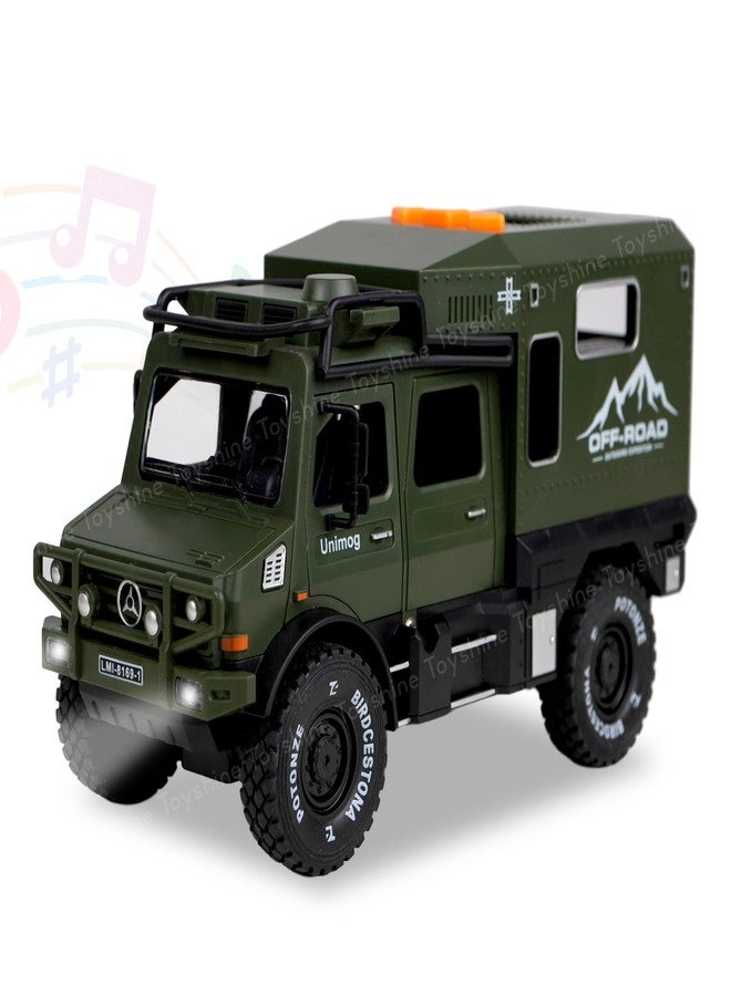 توي شاين لعبة شاحنة عسكرية تعمل بالاحتكاك من توي شاين، مناسبة لساحة المعركة، مع أبواب قابلة للفتح، وإضاءة وموسيقى، وهي مجموعة نماذج تعليمية للأطفال من 3 إلى 7 سنوات، متعددة الاستخدامات. - Image 1